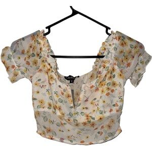 🌹𝐍𝐖𝐓-𝐄𝐈𝐋𝐋𝐘 𝐁𝐀𝐙𝐀𝐑 𝐅𝐋𝐎𝐑𝐀𝐋 𝐙𝐈𝐏 𝐒𝐈𝐃𝐄 𝐕 𝐍𝐄𝐂𝐊 𝐂𝐑𝐎𝐏 𝐓𝐎𝐏